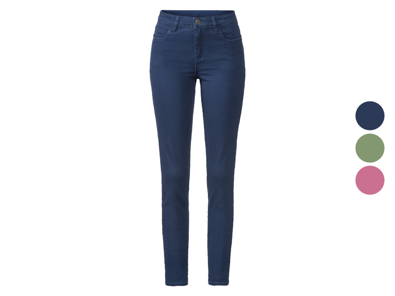 ESMARA® Damen Jeans, Super Skinny Fit, hohe Leibhöhe