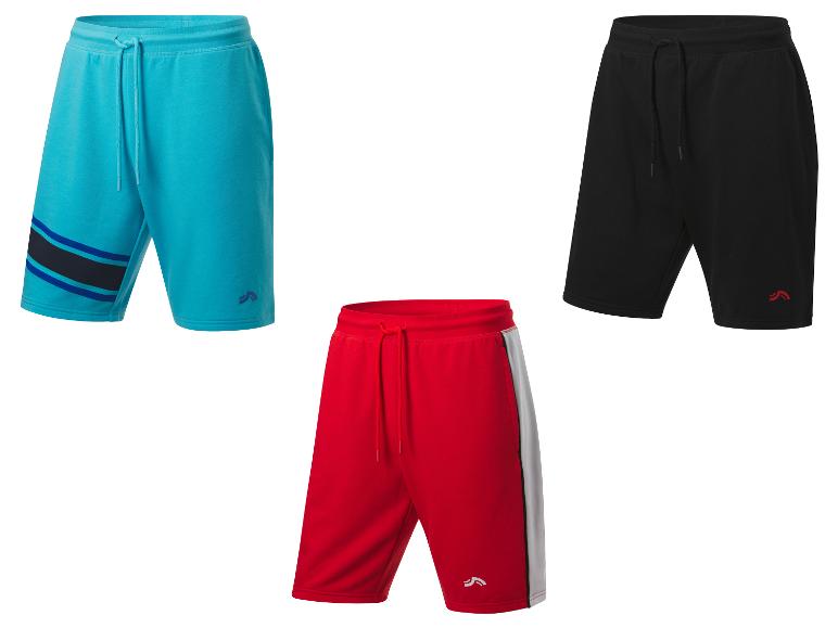 CRIVIT Herren Sweatshorts, mit HeiQ Mint Technologie