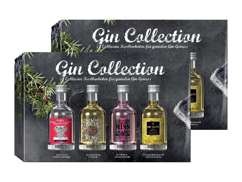 2 x Gin Collection Ginpaket 4 x 0,05 l, 37,5-40% Vol