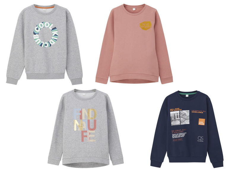 QS BY S.OLIVER Sweatshirt, Rundhals