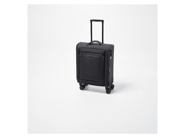 ESMARA® Koffer, Softcase, Handgepäck, S, 35/40 L, erweiterbar