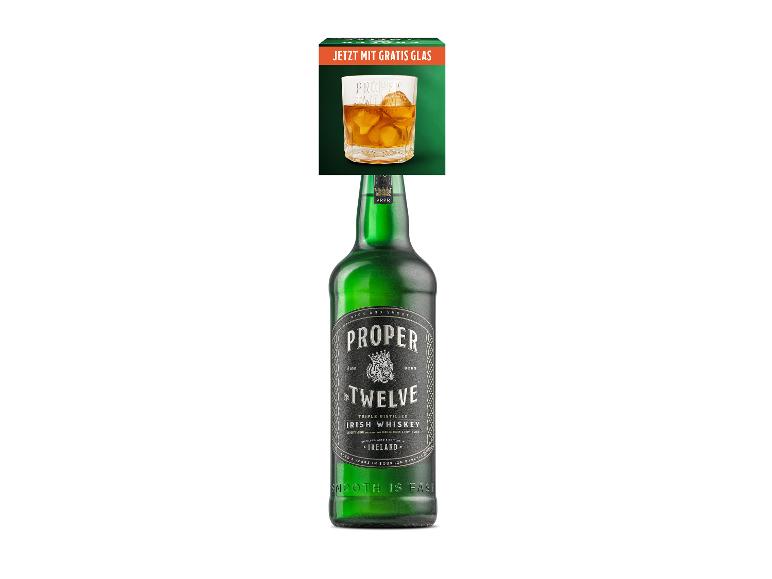PROPER NO.TWELVE Irish Whiskey mit Glas 40% Vol