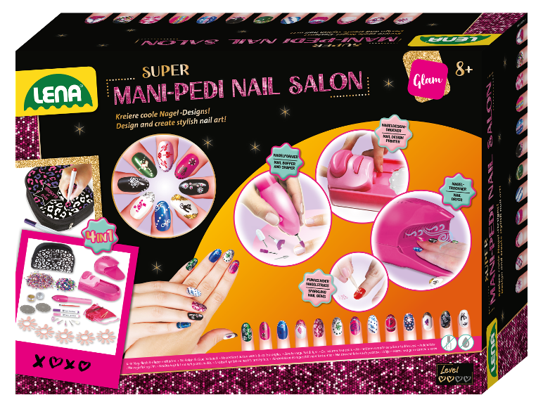 LENA Mani-Pedi Nail Salon, Faltschachtel