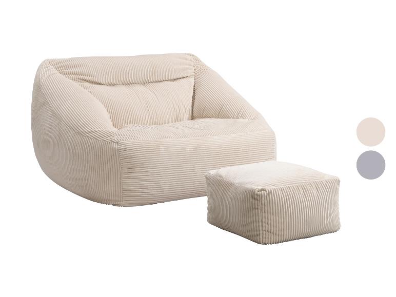 HOME DELUXE Sitzsack »COZY«, inkl. Hocker