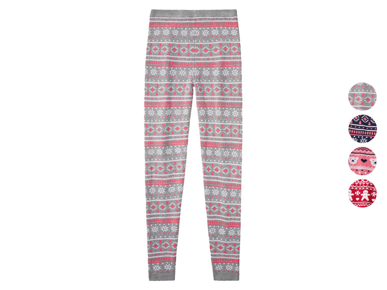 PEPPERTS!® Kinder Mädchen Strickleggings mit weihnachtlichem Muster