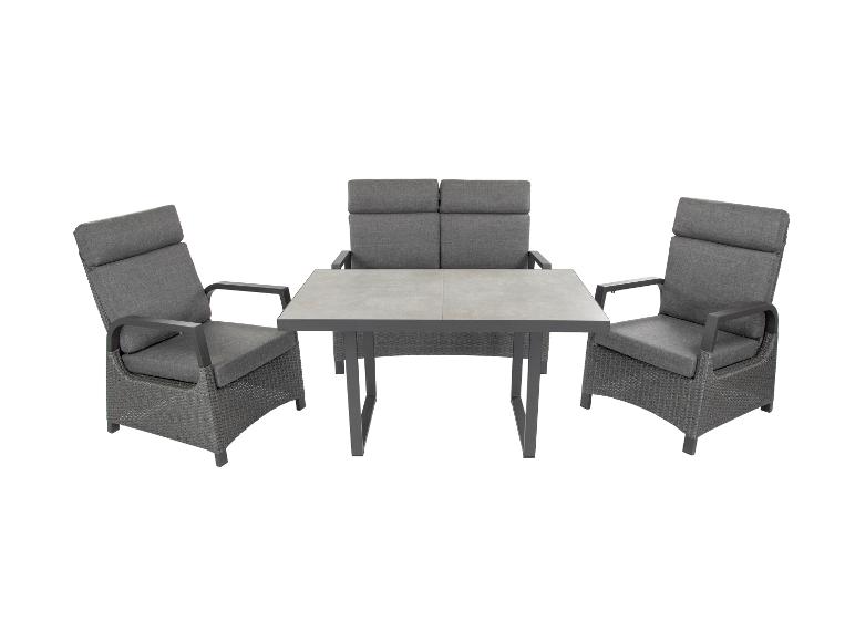 BELLAVISTA - HOME & GARDEN® Lounge »Orlando«, 4-teilig, inkl. Sitzauflagen
