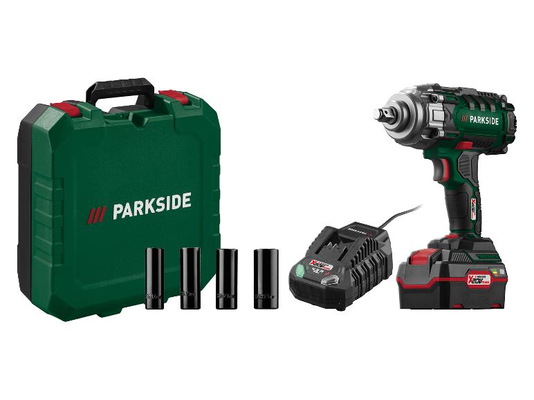 PARKSIDE® 20 V Akku-Drehschlagschrauber »PASSK 20-Li C4«, mit Akku und Ladegerät