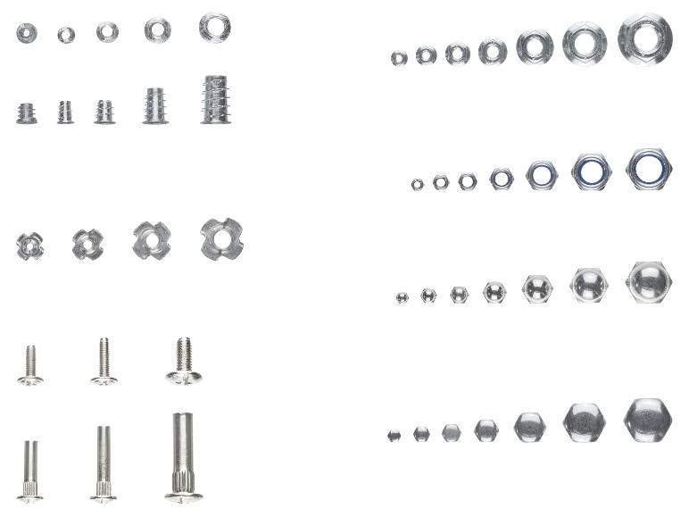 PARKSIDE® Muttern-Set aus Stahl