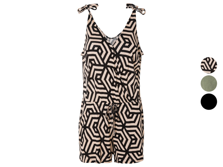 ESMARA® Damen Jumpsuit mit Leinen
