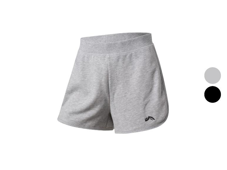 CRIVIT Damen Sweatshorts, mit Baumwolle
