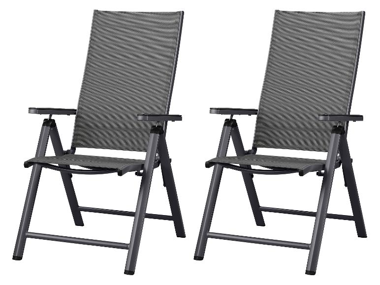 LIVARNO® Alu-Hochlehner »Houston«, 2 Stück