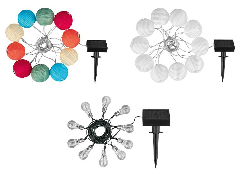 LIVARNO® Solar-Sommerlichterkette