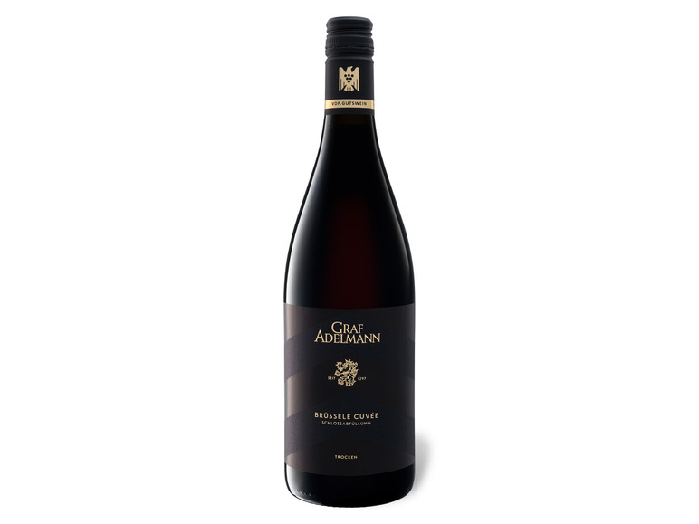 GRAF ADELMANN Brüssele Cuvée Schlossabfüllung VDP.Gutswein trocken, Rotwein 2021