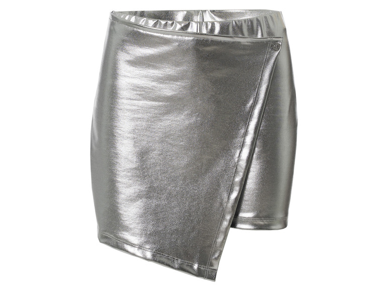 ESMARA® Damen Hosenrock mit Metallic-Schimmereffekt