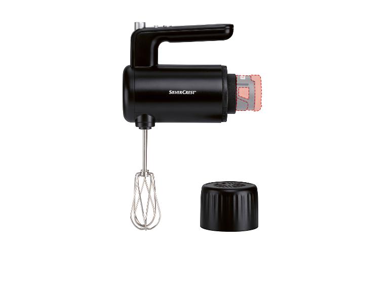 SILVERCREST® KITCHEN TOOLS 12V-Akku-Handmixer SHMA 12 A1, mit 2 Rührbesen