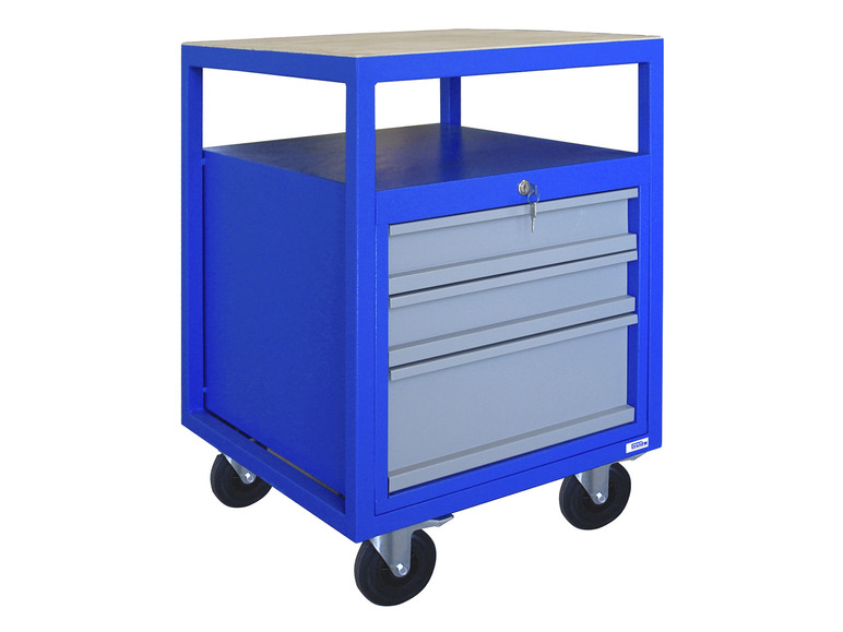 GÜDE Rollwerkbank »P 600 S«, Rollcontainer mit Schubladen