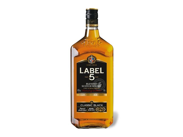 LABEL 5 Blended Scotch Whisky 40% Vol