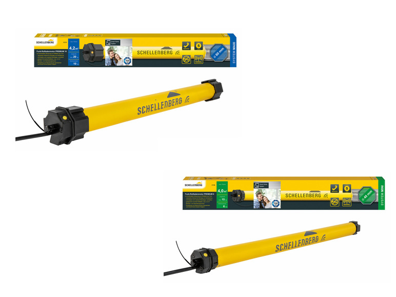 SCHELLENBERG Funk-Rolladenmotor Premium