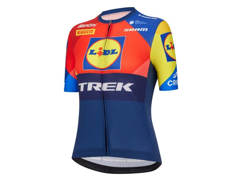 SANTINI Team Lidl-Trek 2025, Damen Kurzarmtrikot