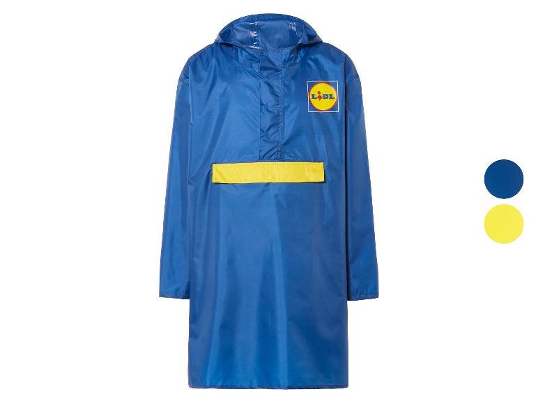 Lidl Herren / Damen Regenponcho, wind- und wasserdicht