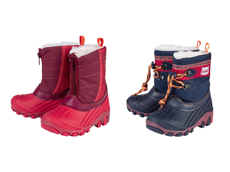 LUPILU® Kleinkinder LED-Winterstiefel mit Blink-Effekt