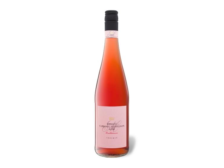Merlot/Cabernet Sauvignon Rosé QbA trocken, Roséwein 2025
