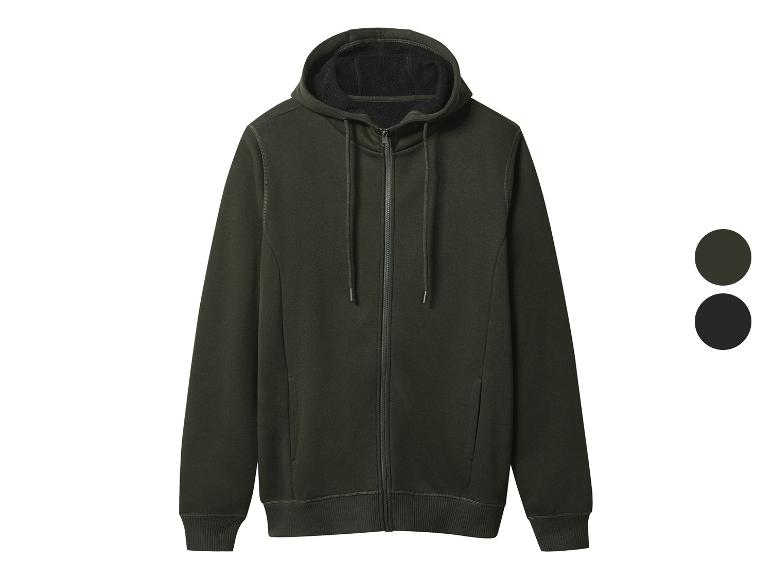 ESMARA MEN Herren Sweatjacke Teddyfutter