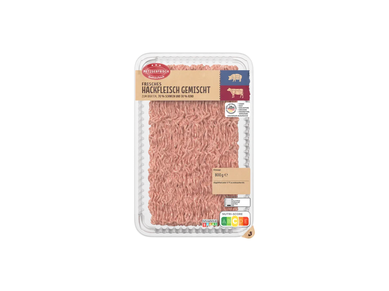 Metzgerfrisch Hackfleisch gemischt