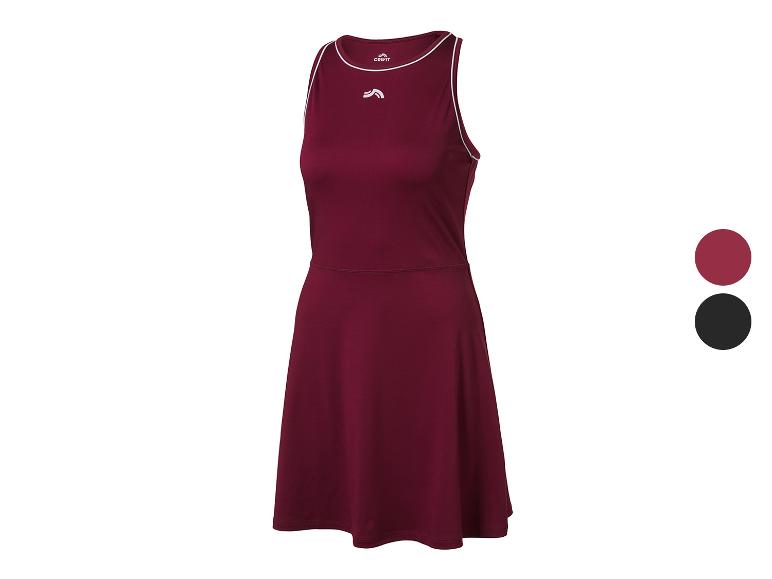 CRIVIT Damen Sportkleid Tennis/Padel mit integrierter Shorts