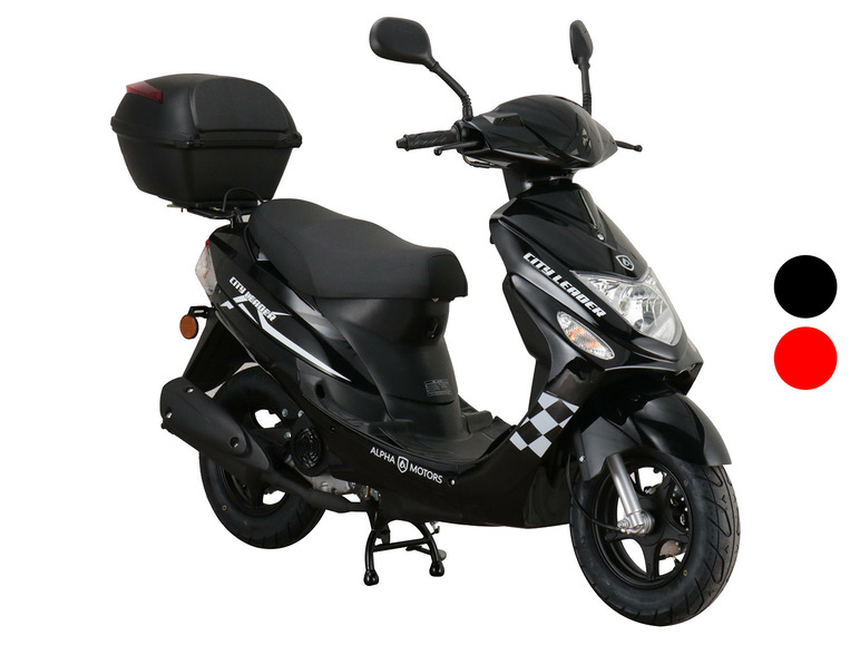 ALPHA MOTORS Motorroller StadtLeader 50 ccm EURO 5 inkl. Topcase
