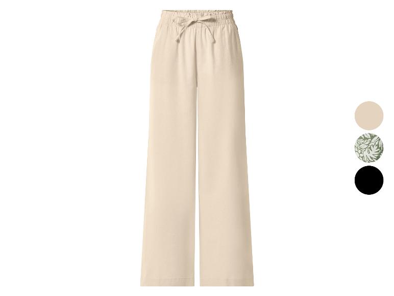 ESMARA® Damen Hose mit Leinen