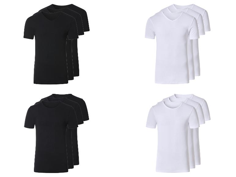ESMARA MEN Herren Feinripp-Unterziehshirts, 3 Stück