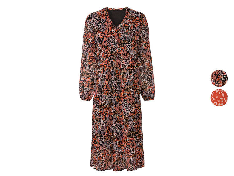ESMARA® Damen Midi-Kleid, in moderner 3/4-Länge