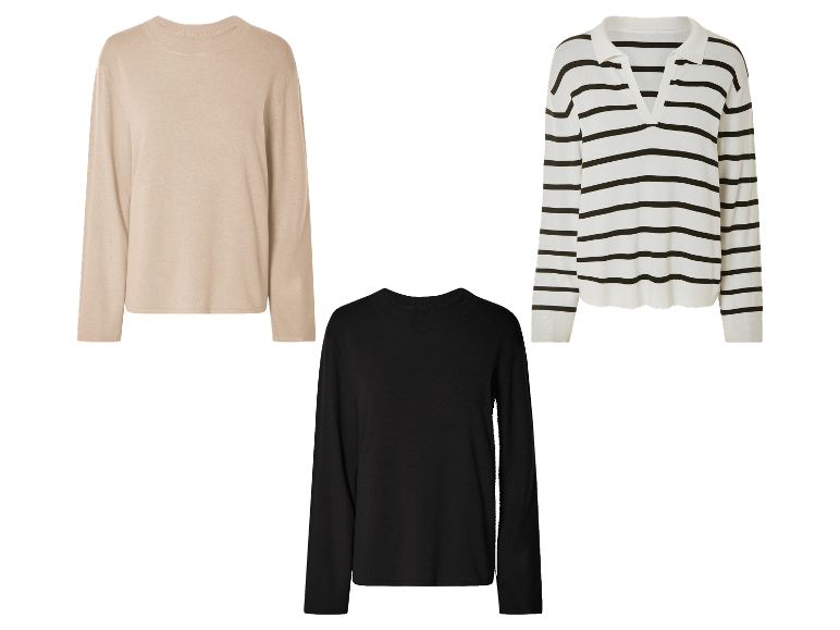 ESMARA® Damen Feinstrick Pullover