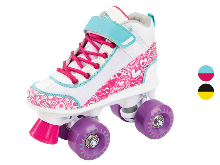 CRIVIT Kinder Rollschuhe, Größe 33-36