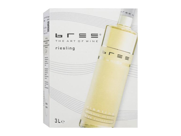 BREE Riesling 3-l-Bag-in-Box feinherb, Weißwein 2025
