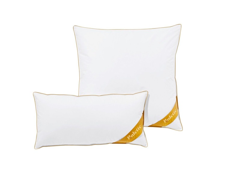Balette deLuxe Gänsefeder/Daunen Kopfkissen Gold-Edition