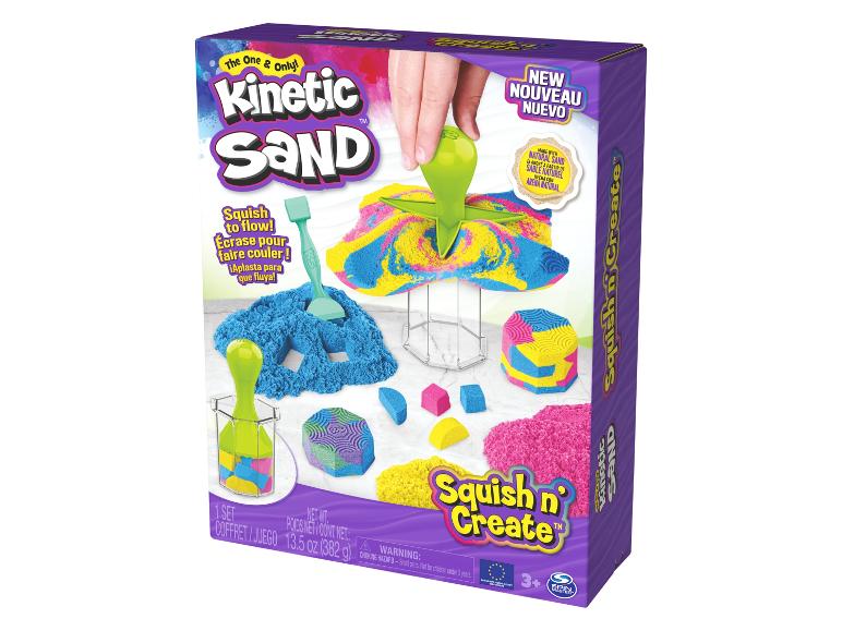 KINETIC SAND Set »Squish N' Create«