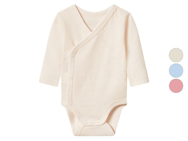 LUPILU® Premium Baby-Wickelbody Wolle/Seide