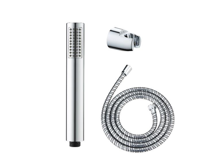 WENKO Basic Line Duschkopf Set Wanne