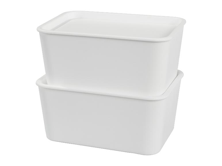 W5 Boxen mit Deckeln, 6 x 1,2 l