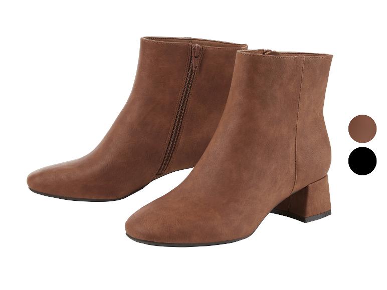 ESMARA® Damen Stiefeletten, mit seitlichen Reißverschlüssen