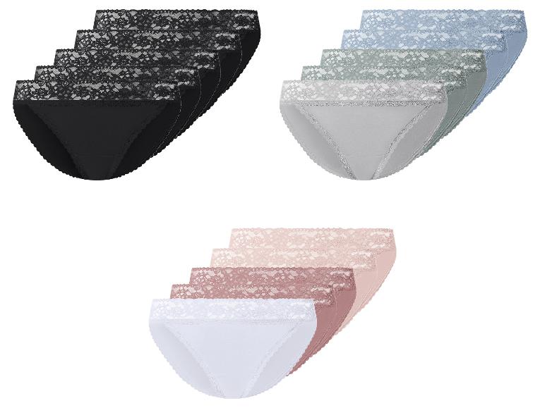 ESMARA® Damen Slips, 5 Stück