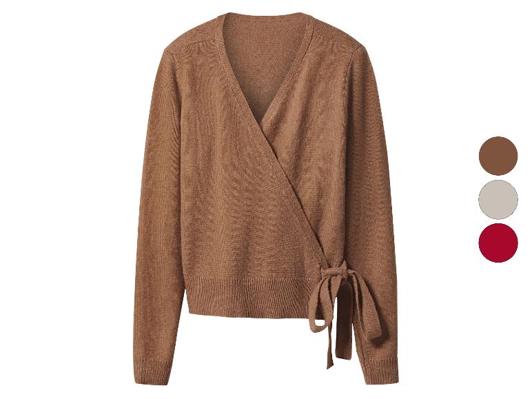 ESMARA® Damen Wickelcardigan