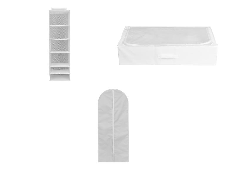 W5 Hängeaufbewahrung / Unterbettkommode / Kleiderschutzhüllen-Set