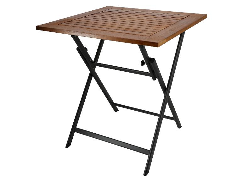 LIVARNO® Alu-Klapptisch »Valencia«, 70 x 70 x 74 cm