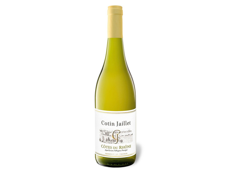 Cotin Jaillet Côtes du Rhône AOP trocken, Weißwein 2024