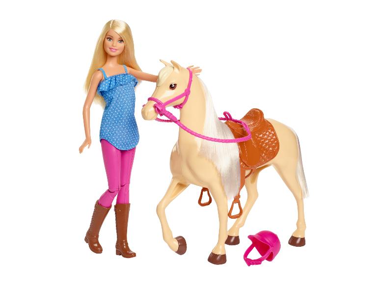 BARBIE Spielset »Puppe und Pferd«