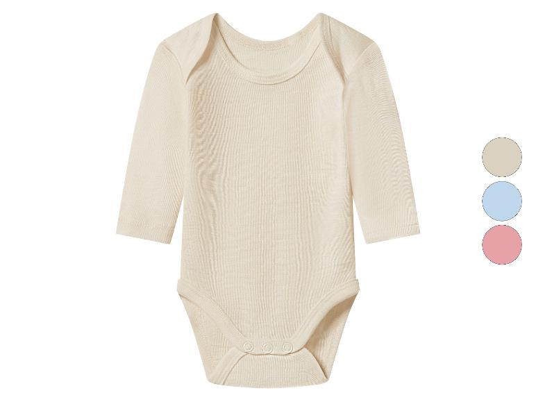 LUPILU® Premium Baby Body Wolle/Seide
