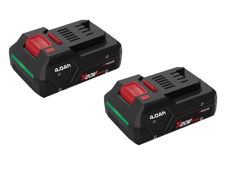 PARKSIDE PERFORMANCE® 20 V / 4 Ah Smart-Akku »PAPP 204 A1« Set